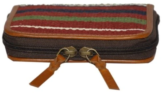 Multi Colour leather card wallet — style WC-0023